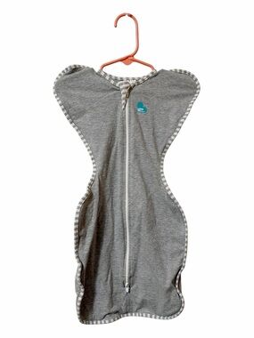 Love to DreamGrey Baby Swaddle Up Sleep Sack with Front Zip Small 8-13 Pounds